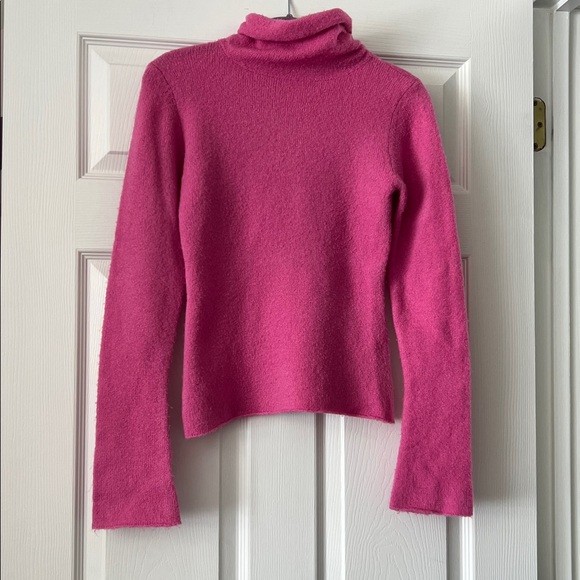 Next Era Sweaters - Next Era Vibrant Pink Cowl turtle Neck Sweater medium